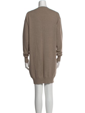 Stella McCartney Virgin Wool Mini Dress