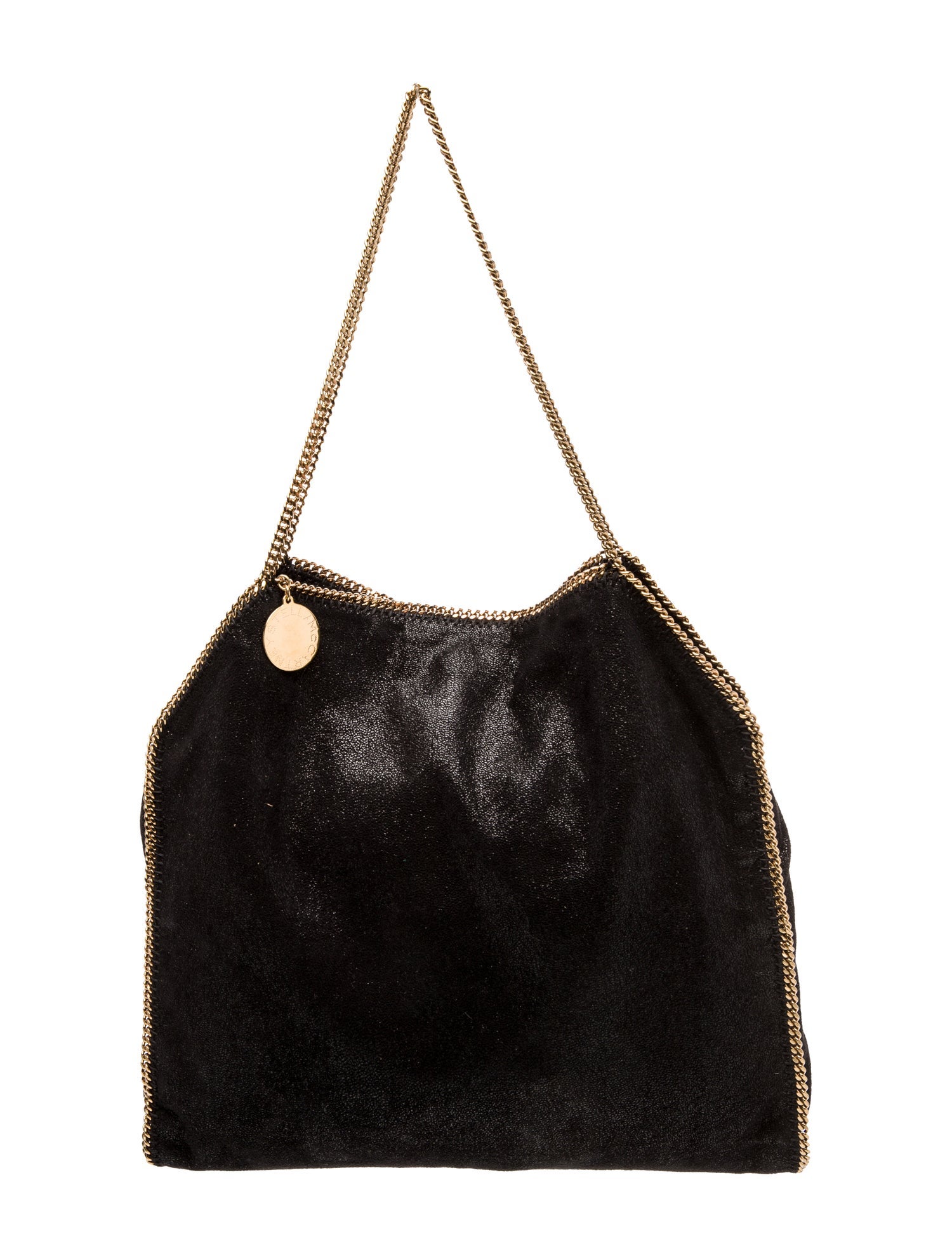 Stella McCartney Vegetarian Suede Shoulder Bag