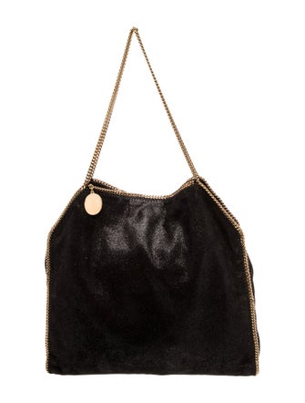 Stella McCartney Vegetarian Suede Shoulder Bag