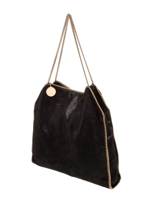 Stella McCartney Vegetarian Suede Shoulder Bag