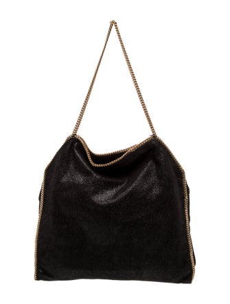 Stella McCartney Vegetarian Suede Shoulder Bag