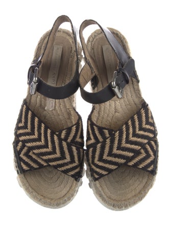 Stella McCartney Striped Espadrilles