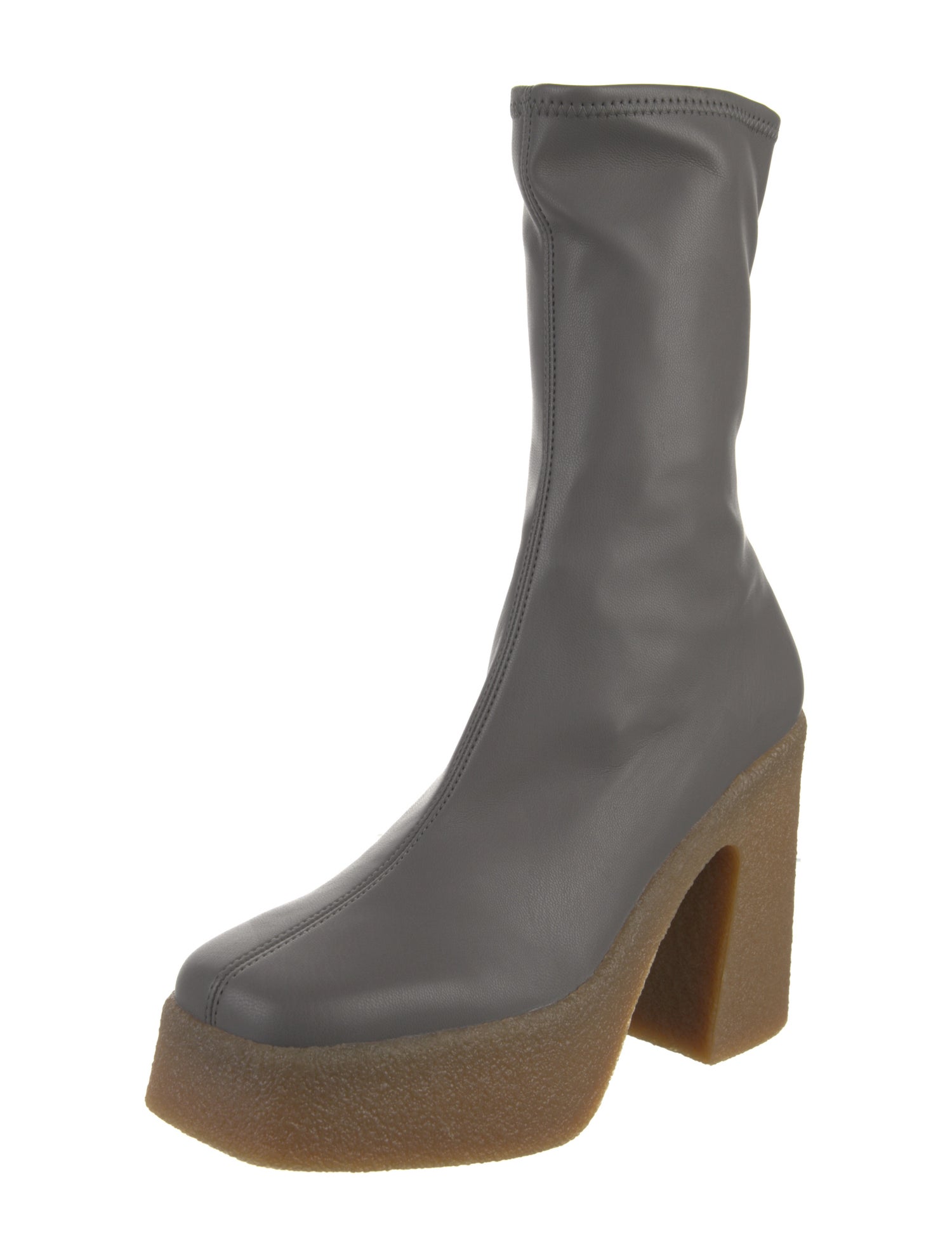 Stella McCartney Vegan Leather Sock Boots