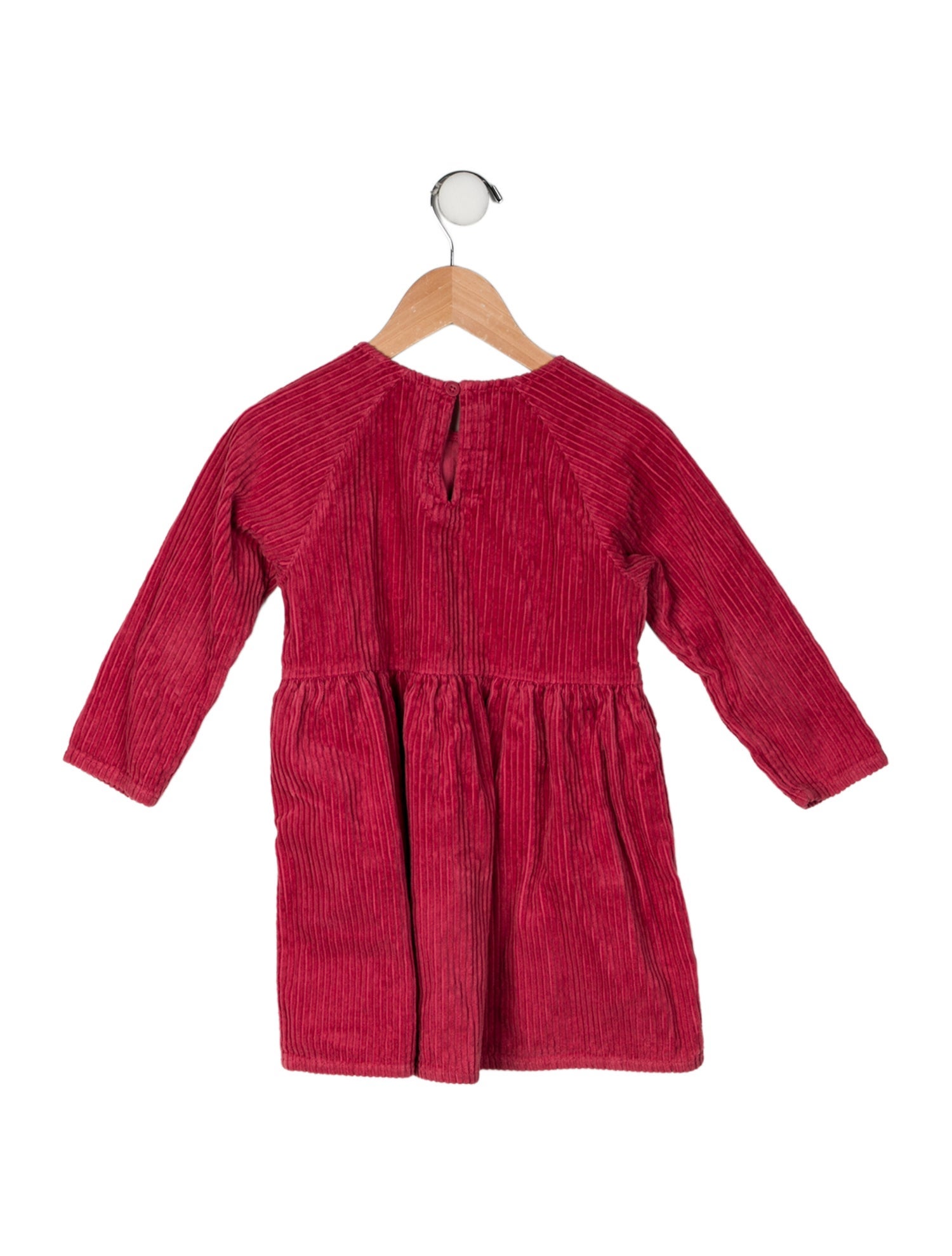 Stella McCartney Long Sleeve Corduroy Dress