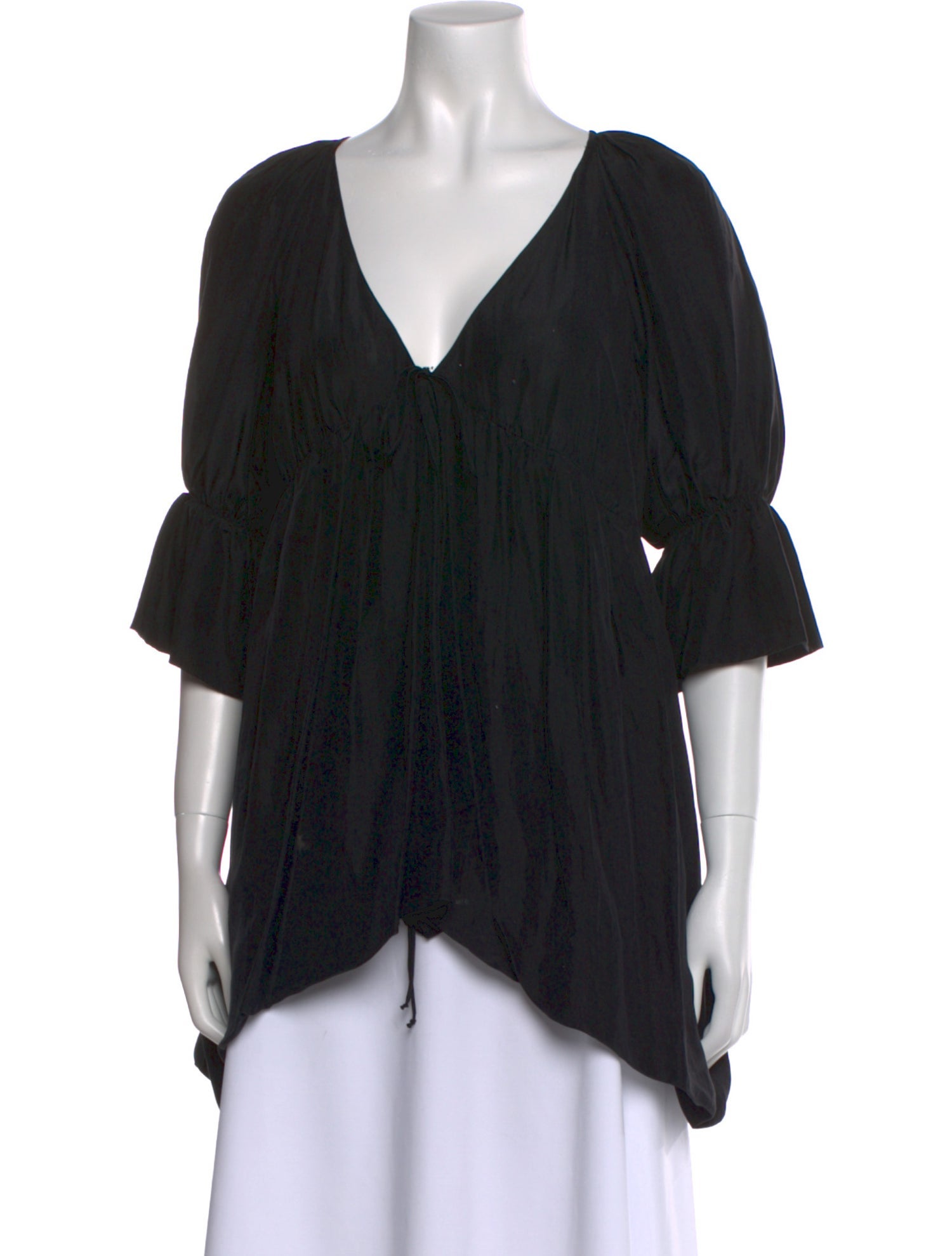 Stella McCartney Silk V-Neck Blouse