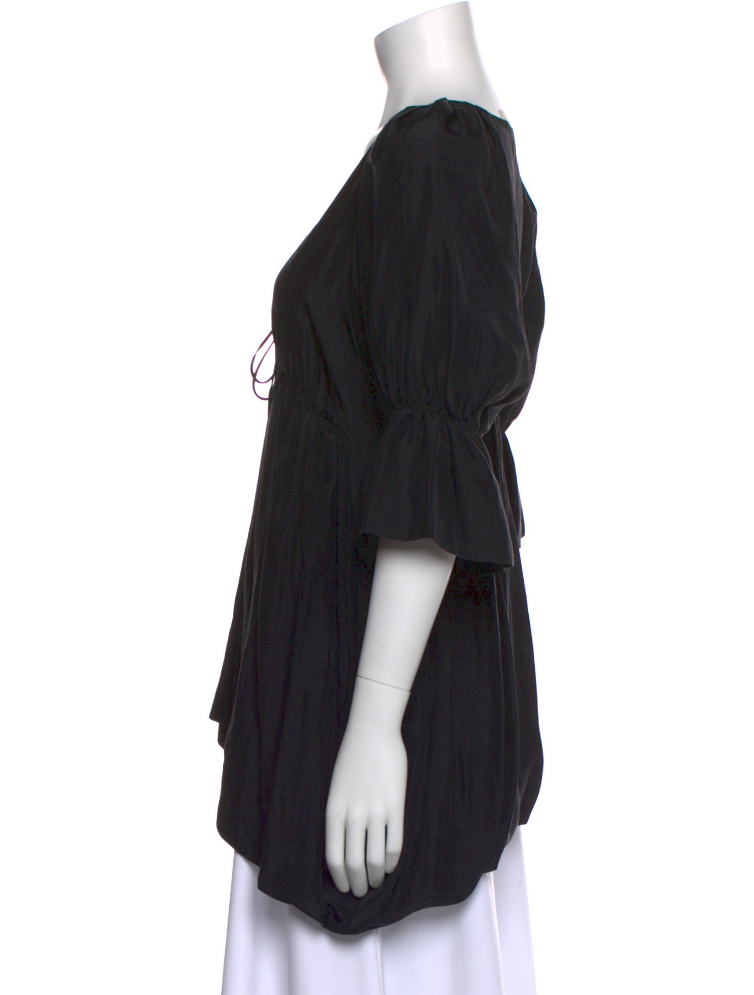 Stella McCartney Silk V-Neck Blouse