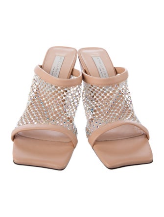 Stella McCartney Vegan Leather Patterned Slides