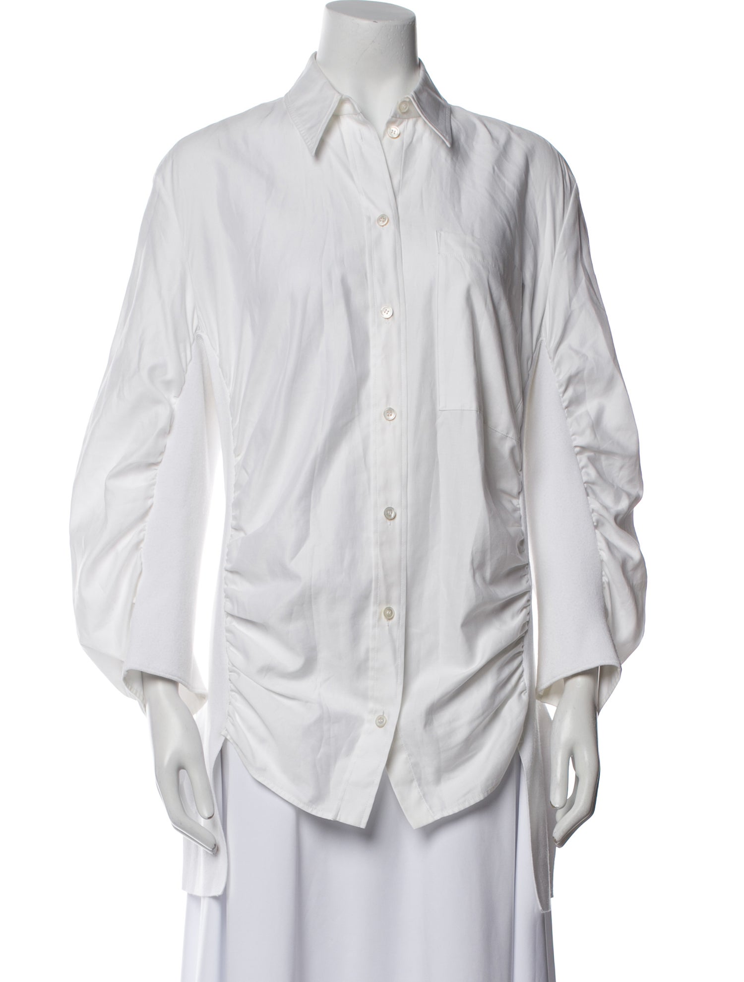 Stella McCartney Long Sleeve Button-Up Top