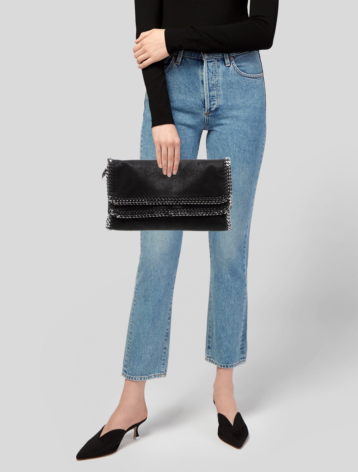 Stella McCartney Vegan Suede Crossbody Bag