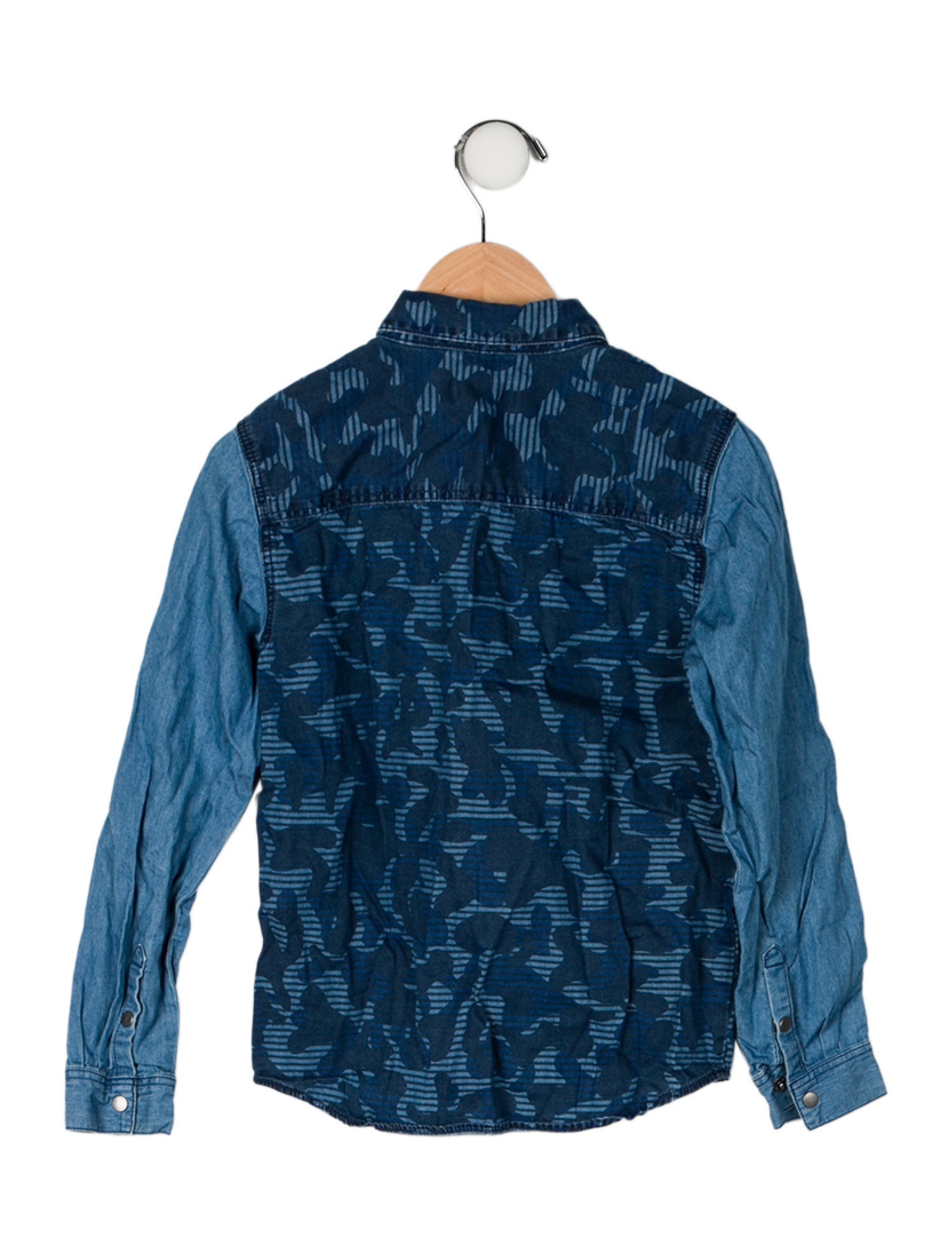 Stella McCartney Long Sleeve Denim Shirt