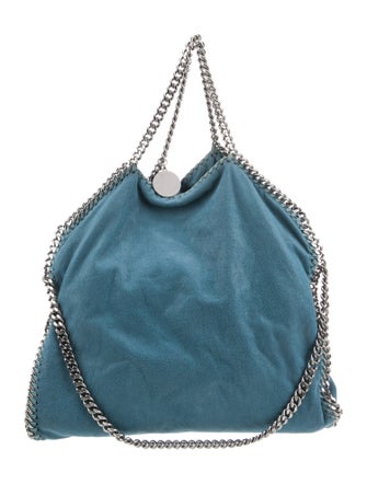 Stella McCartney Vegan Suede Top Handle Bag