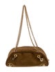 Stella McCartney Vegetarian Suede Shoulder Bag