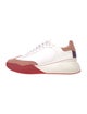 Stella McCartney Leather Colorblock Pattern Sneakers