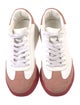 Stella McCartney Leather Colorblock Pattern Sneakers