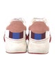 Stella McCartney Leather Colorblock Pattern Sneakers