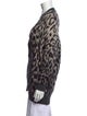 Stella McCartney Wool Animal Print Sweater