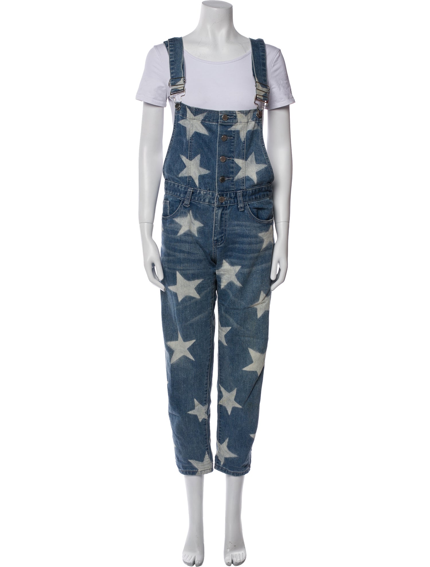 Stella McCartney Mid-Rise Straight Leg Jeans