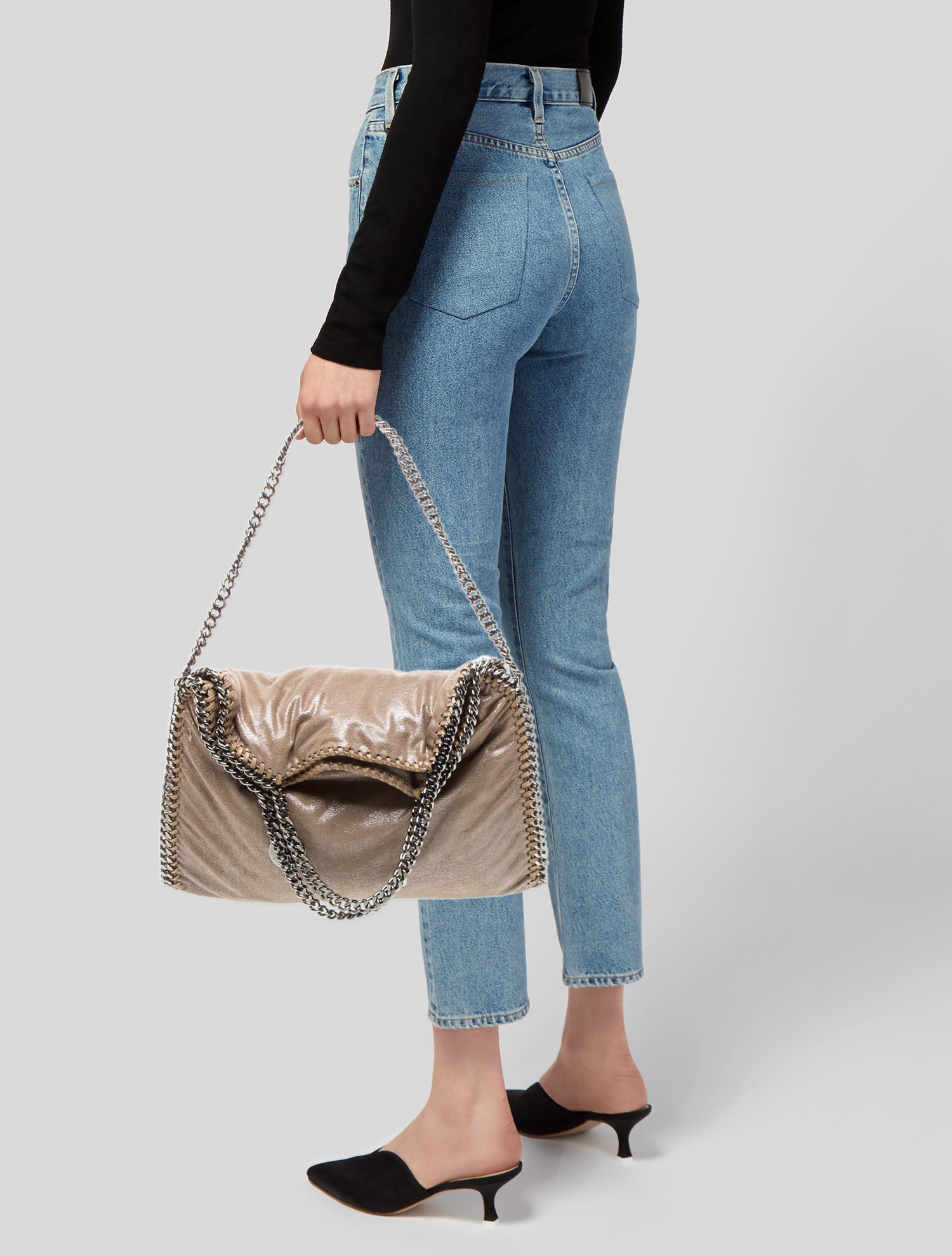 Stella McCartney Vegan Leather Top Handle Bag
