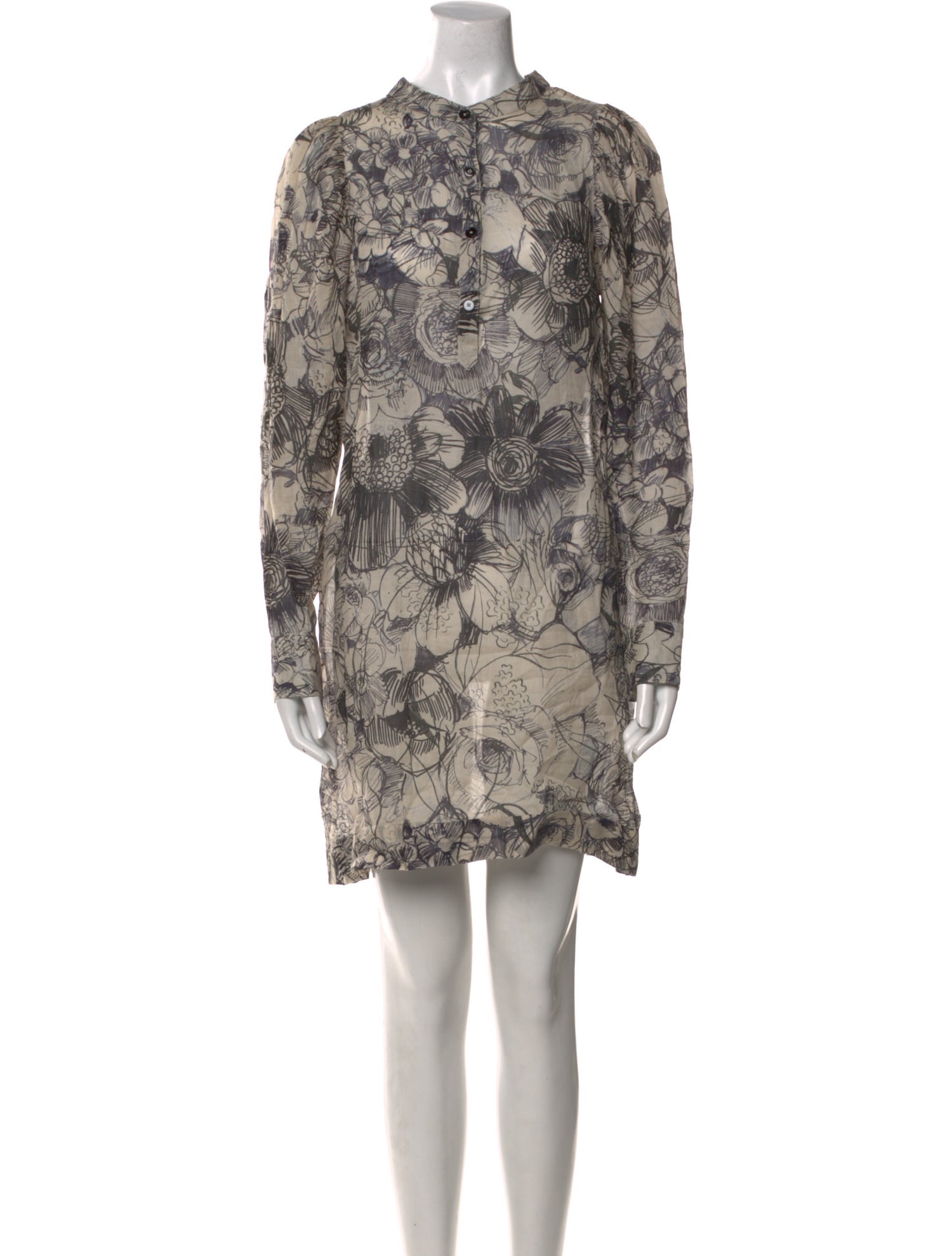Stella McCartney Floral Print Mini Dress