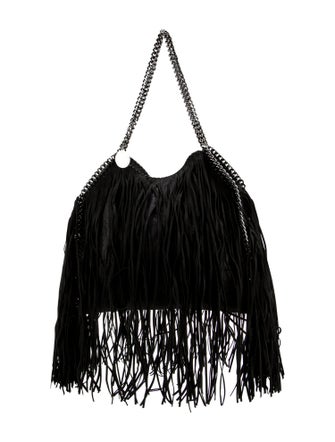 Stella McCartney Vegetarian Suede Top Handle Bag