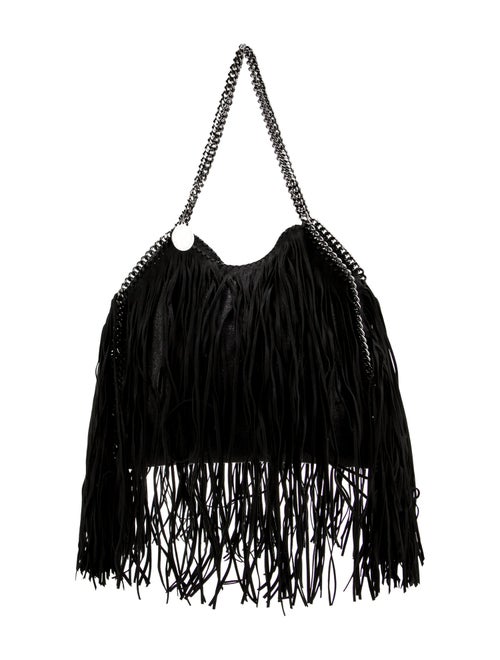 Stella McCartney Vegetarian Suede Top Handle Bag