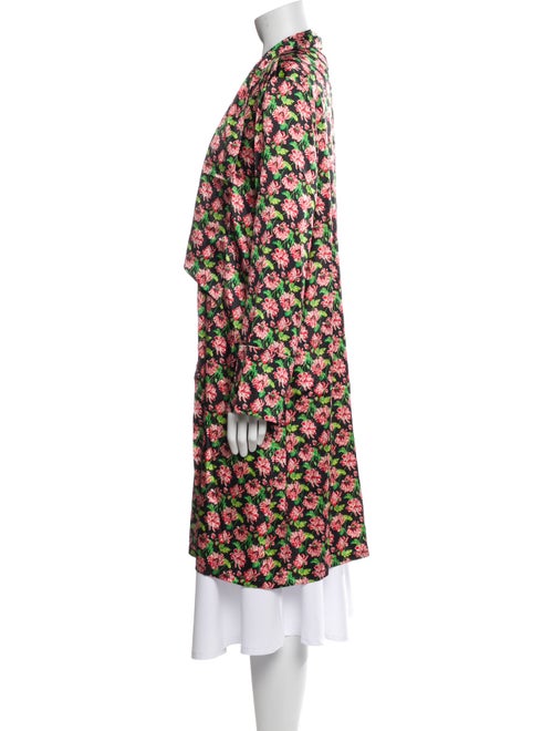 Stella McCartney Silk Floral Print Robe
