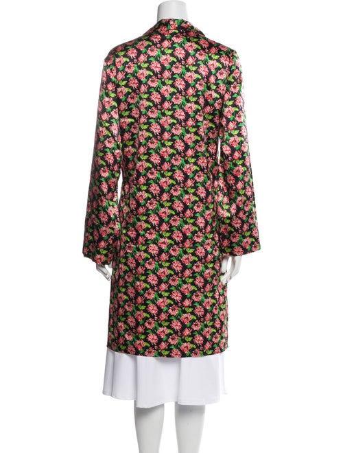 Stella McCartney Silk Floral Print Robe