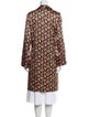 Stella McCartney Silk Floral Print Robe