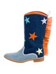 Stella McCartney Kids Denim Cowboy Boots