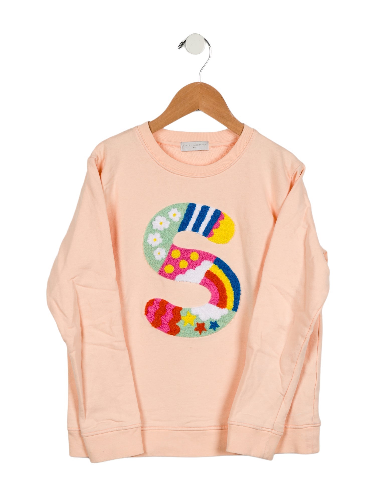 Stella McCartney Girls' Embroidered Crew Neck Sweatshirt