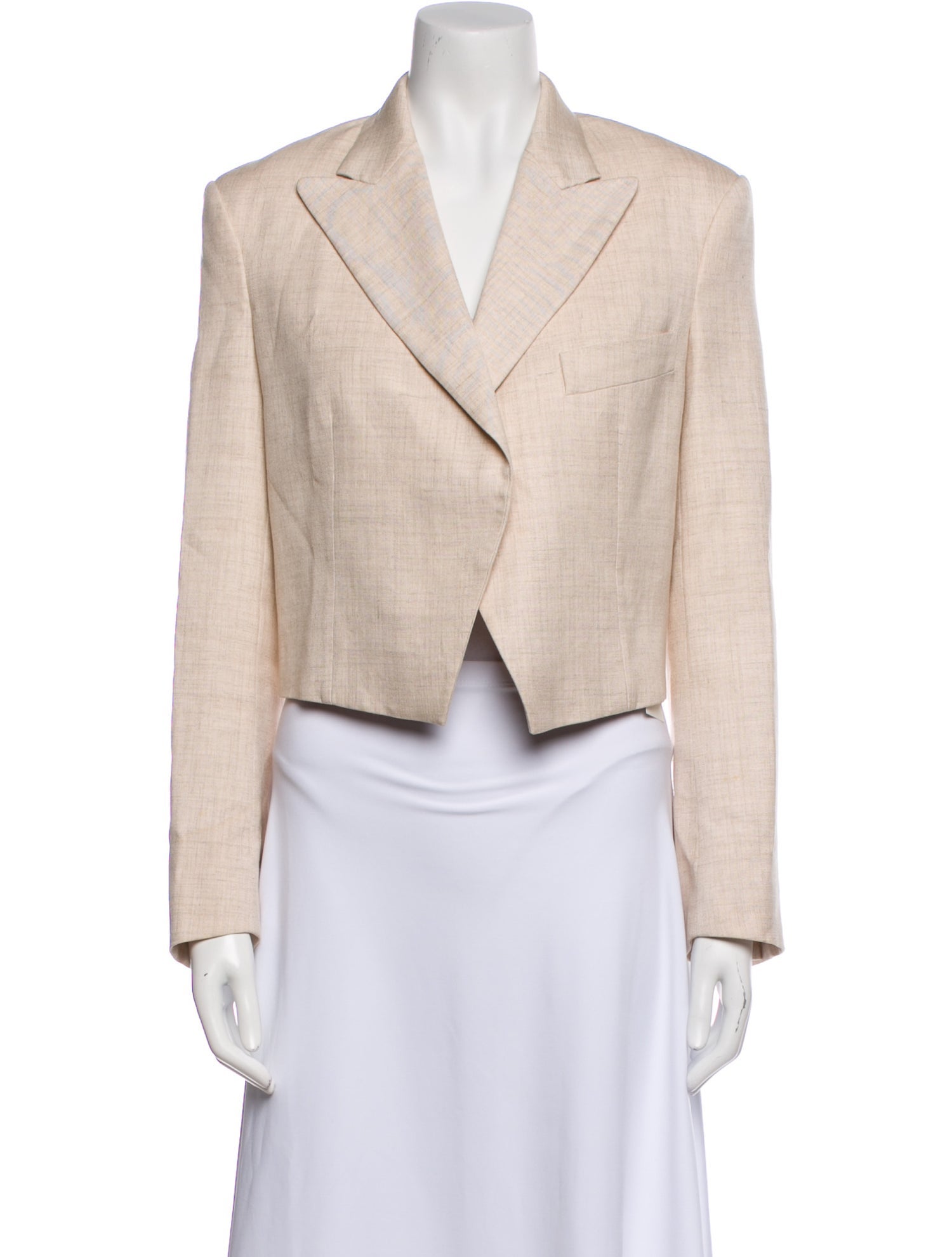 Stella McCartney Tweed Pattern Blazer