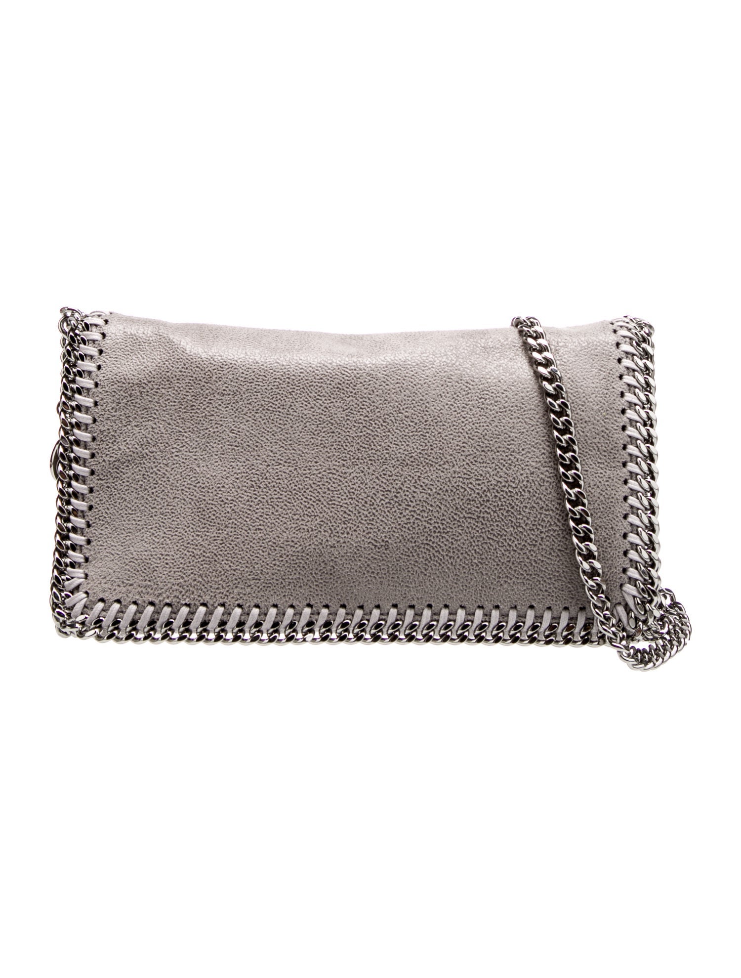 Stella McCartney Vegan Suede Clutch