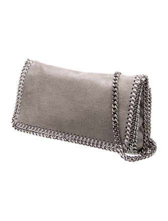 Stella McCartney Vegan Suede Clutch