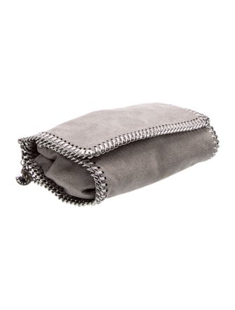 Stella McCartney Vegan Suede Clutch