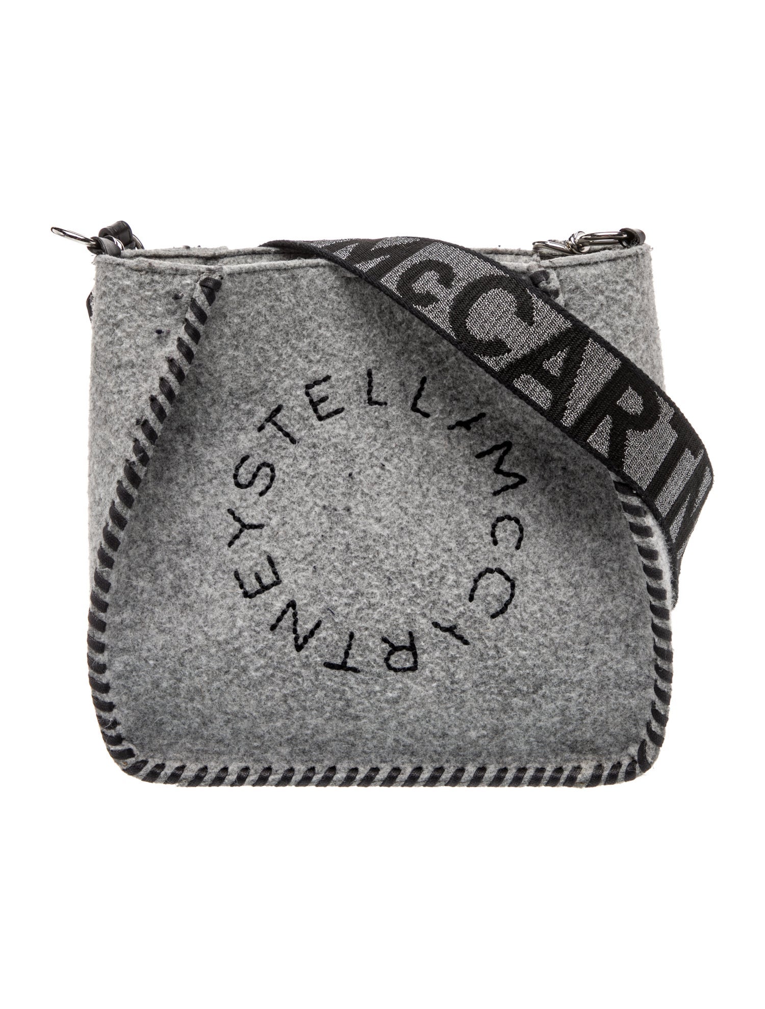 Stella McCartney Wool Messenger Bag