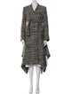 Stella McCartney Wool Tweed Pattern Coat