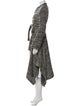 Stella McCartney Wool Tweed Pattern Coat