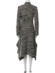 Stella McCartney Wool Tweed Pattern Coat