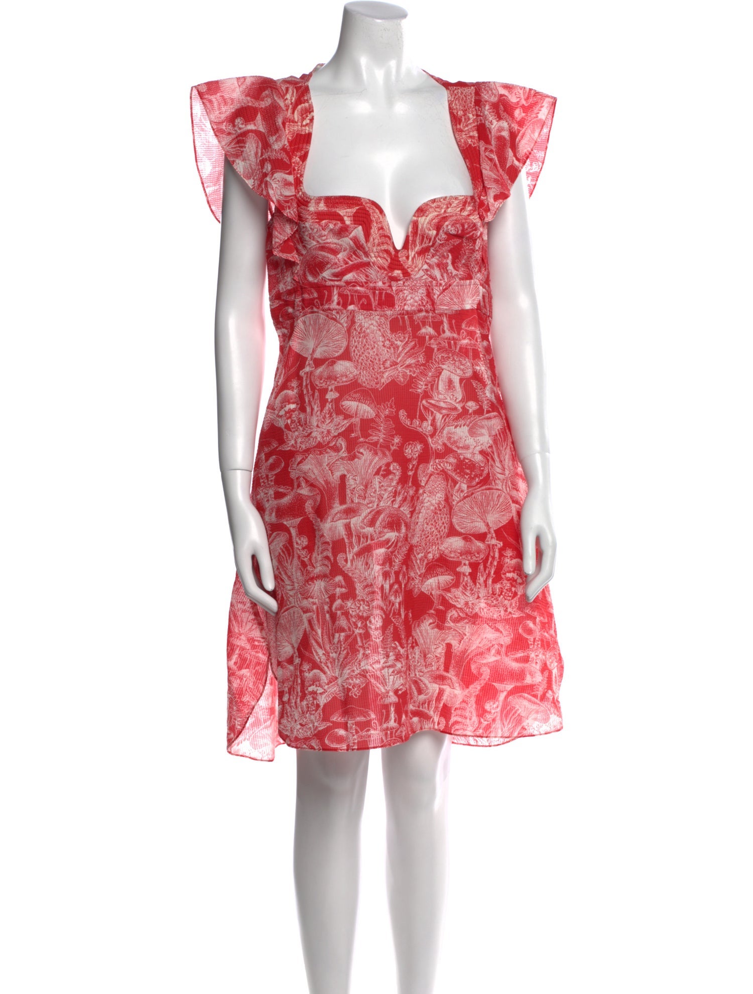 Stella McCartney Silk Knee-Length Dress