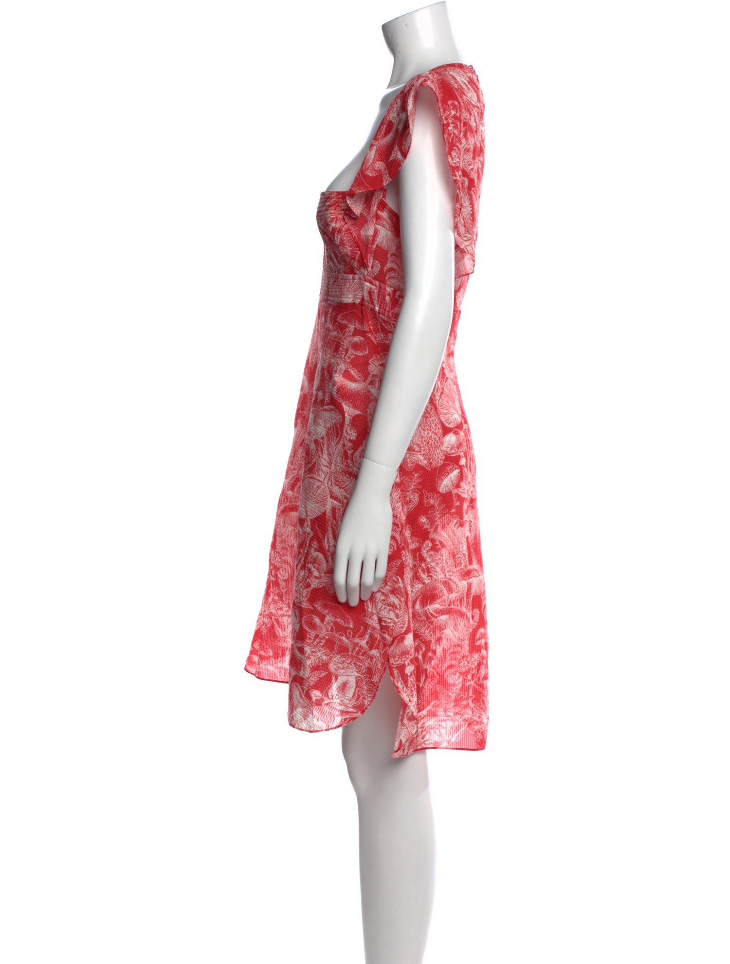 Stella McCartney Silk Knee-Length Dress