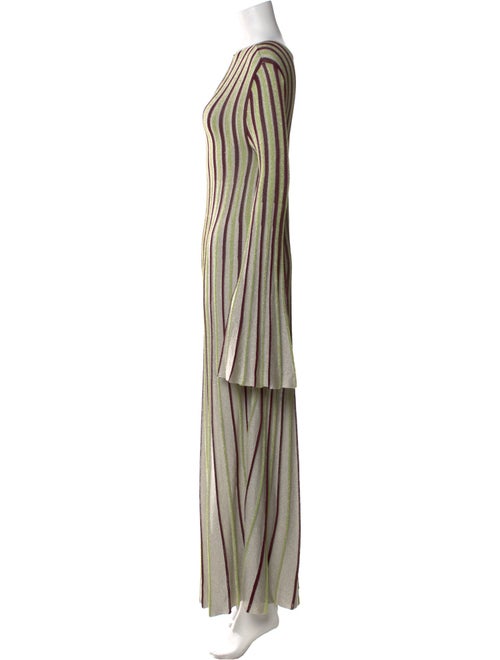 Stella McCartney Bateau Neckline Long Dress