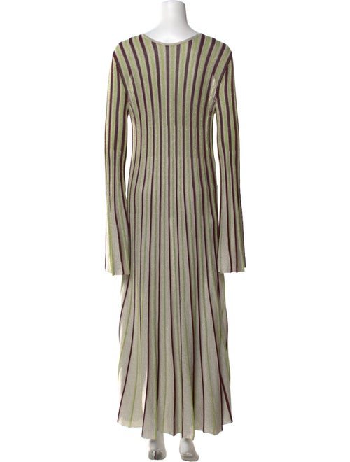 Stella McCartney Bateau Neckline Long Dress