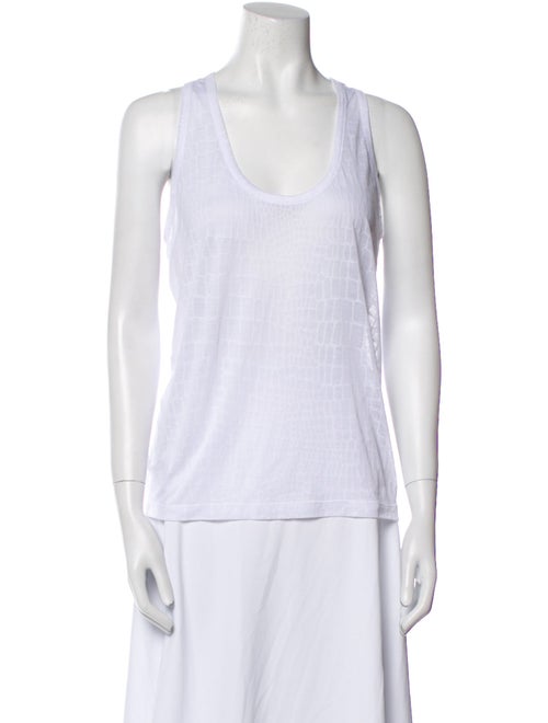 Stella McCartney Scoop Neck Sleeveless Top
