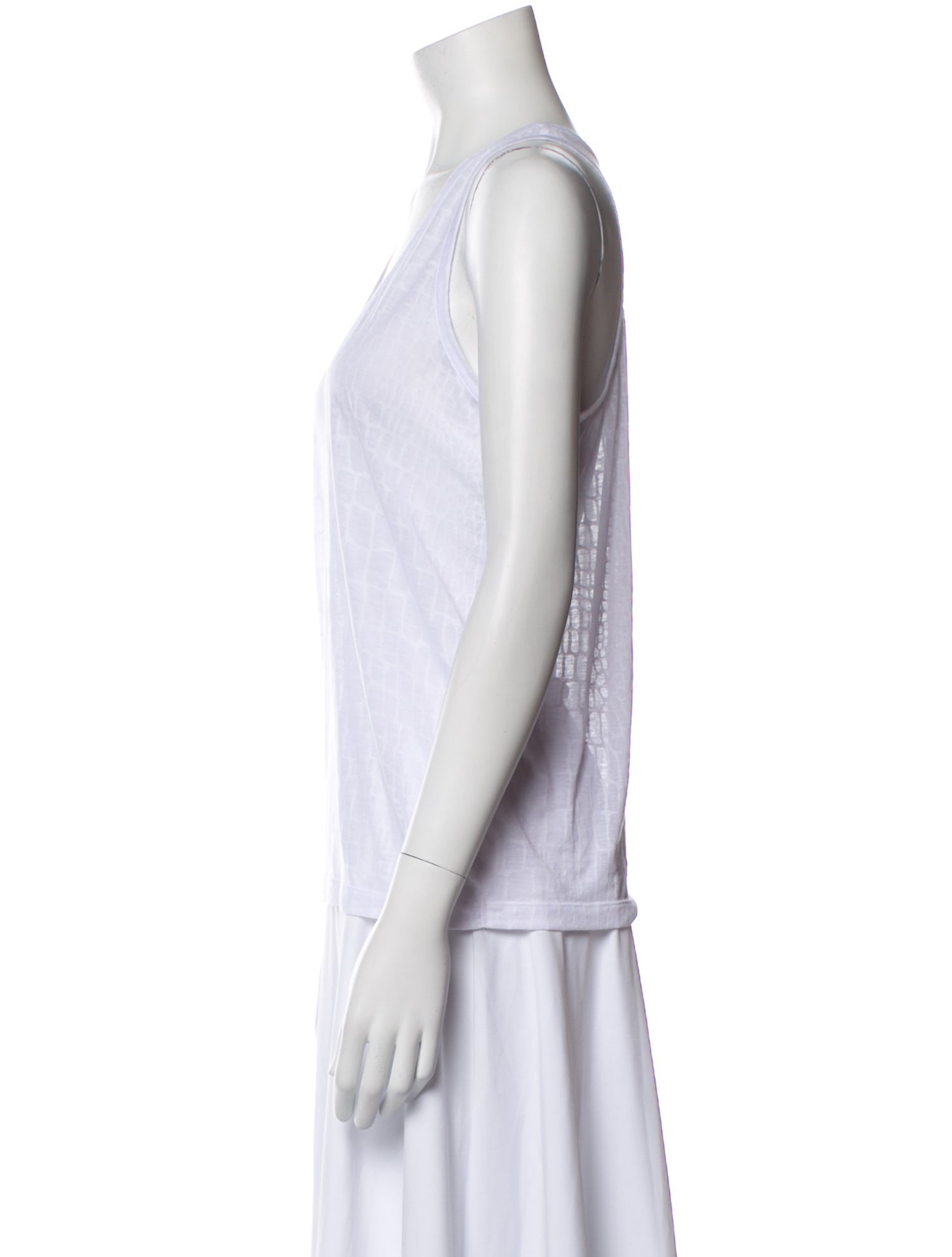 Stella McCartney Scoop Neck Sleeveless Top