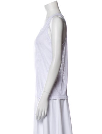 Stella McCartney Scoop Neck Sleeveless Top
