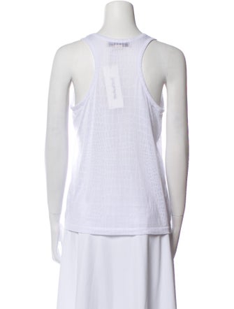 Stella McCartney Scoop Neck Sleeveless Top
