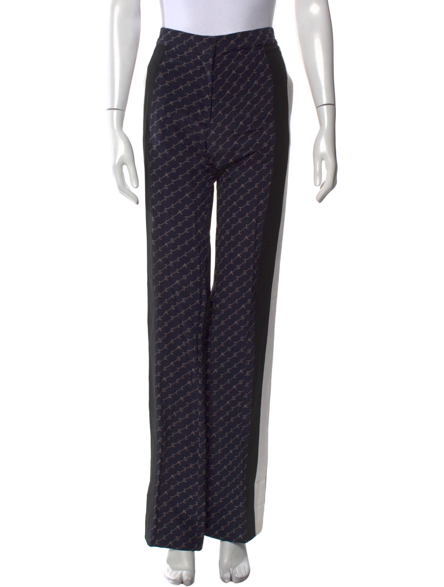 Stella McCartney Silk Skinny Leg Pants