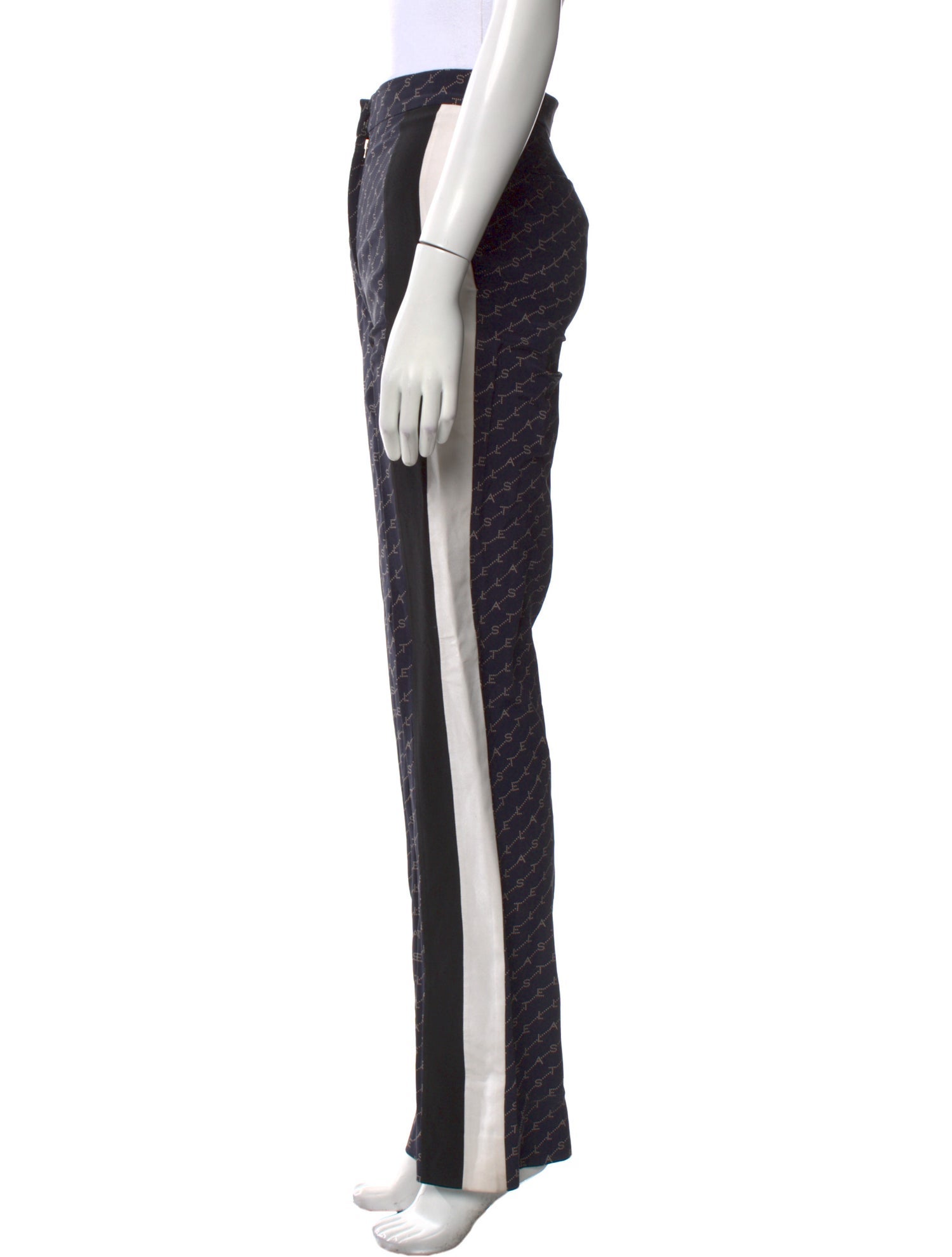 Stella McCartney Silk Skinny Leg Pants