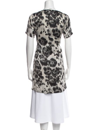 Stella McCartney Silk Animal Print Tunic