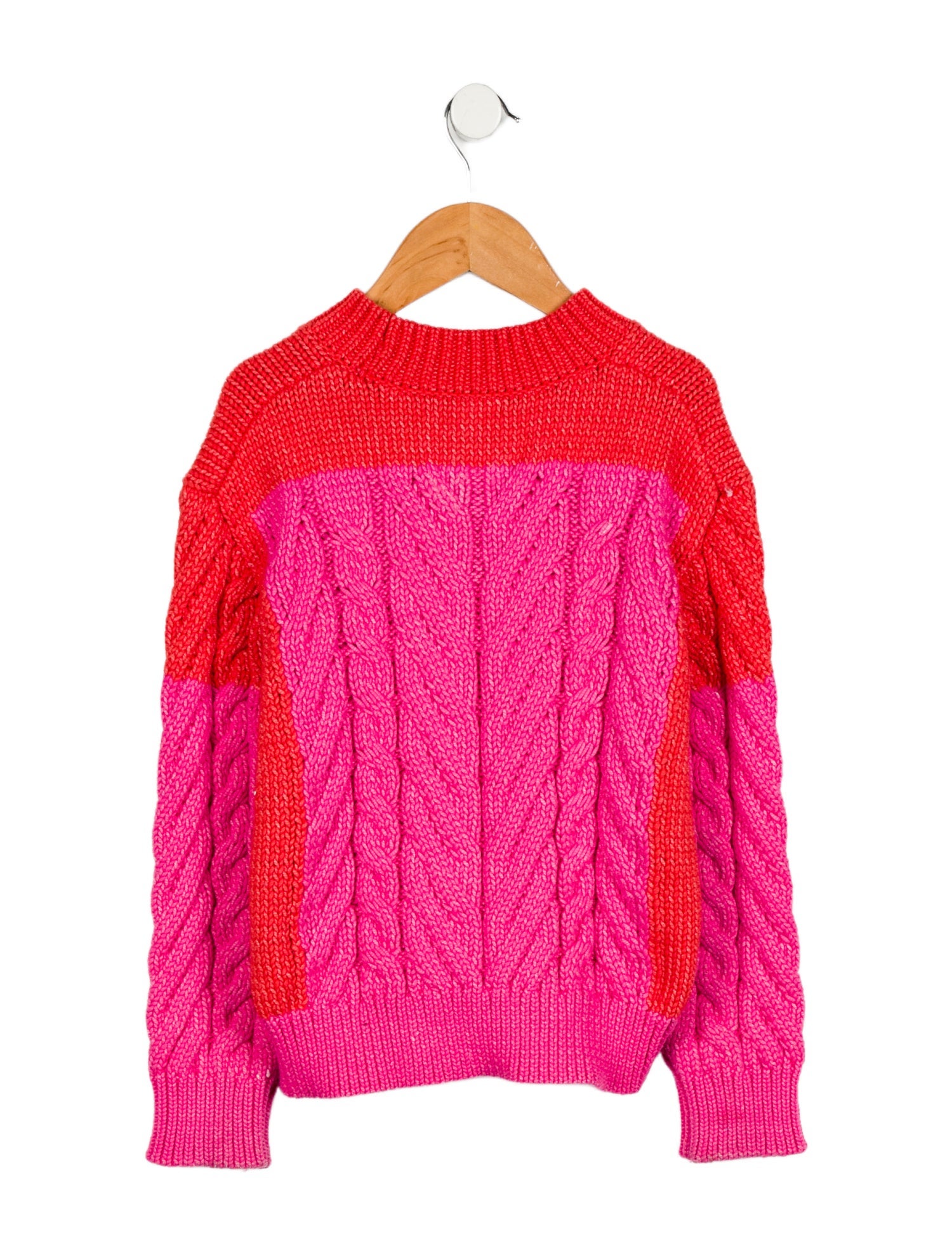 Stella McCartney Girls' Cable Knit Sweater